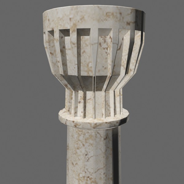 freestyle pillar 3d model - Pillar 12 by Tschirner
